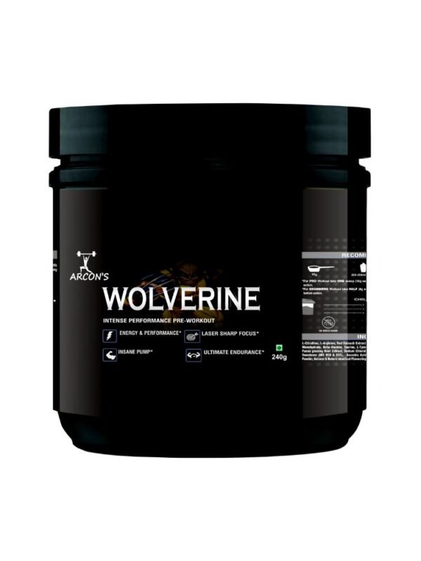 WOLVERINE (PREWORKOUT) - 240g