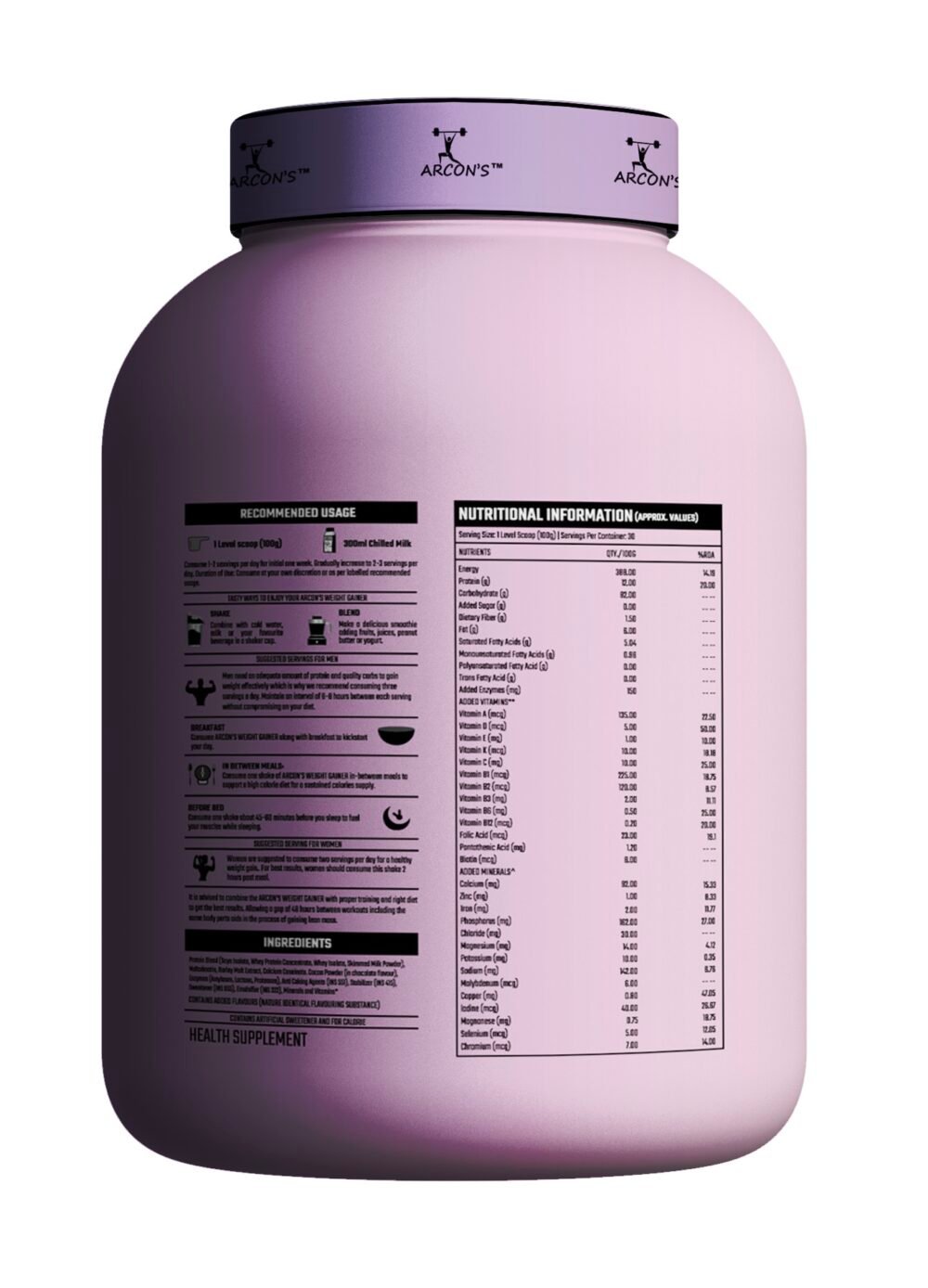Weight Gainer with Digestive Enzymes - Image 4