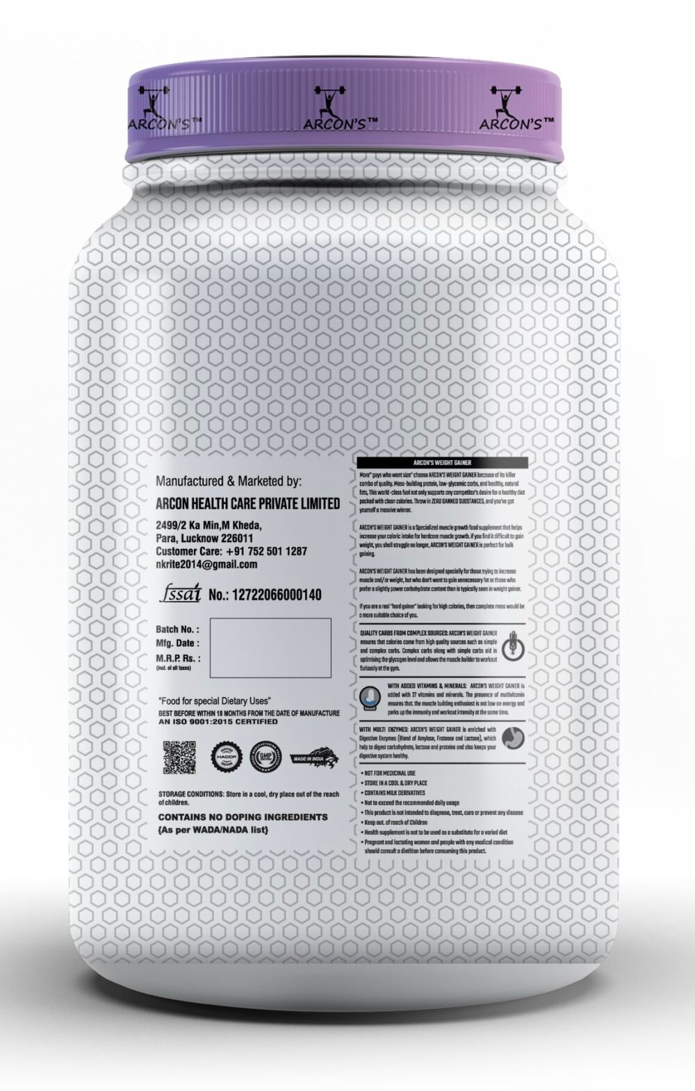 Weight Gainer with Digestive Enzymes - Image 3