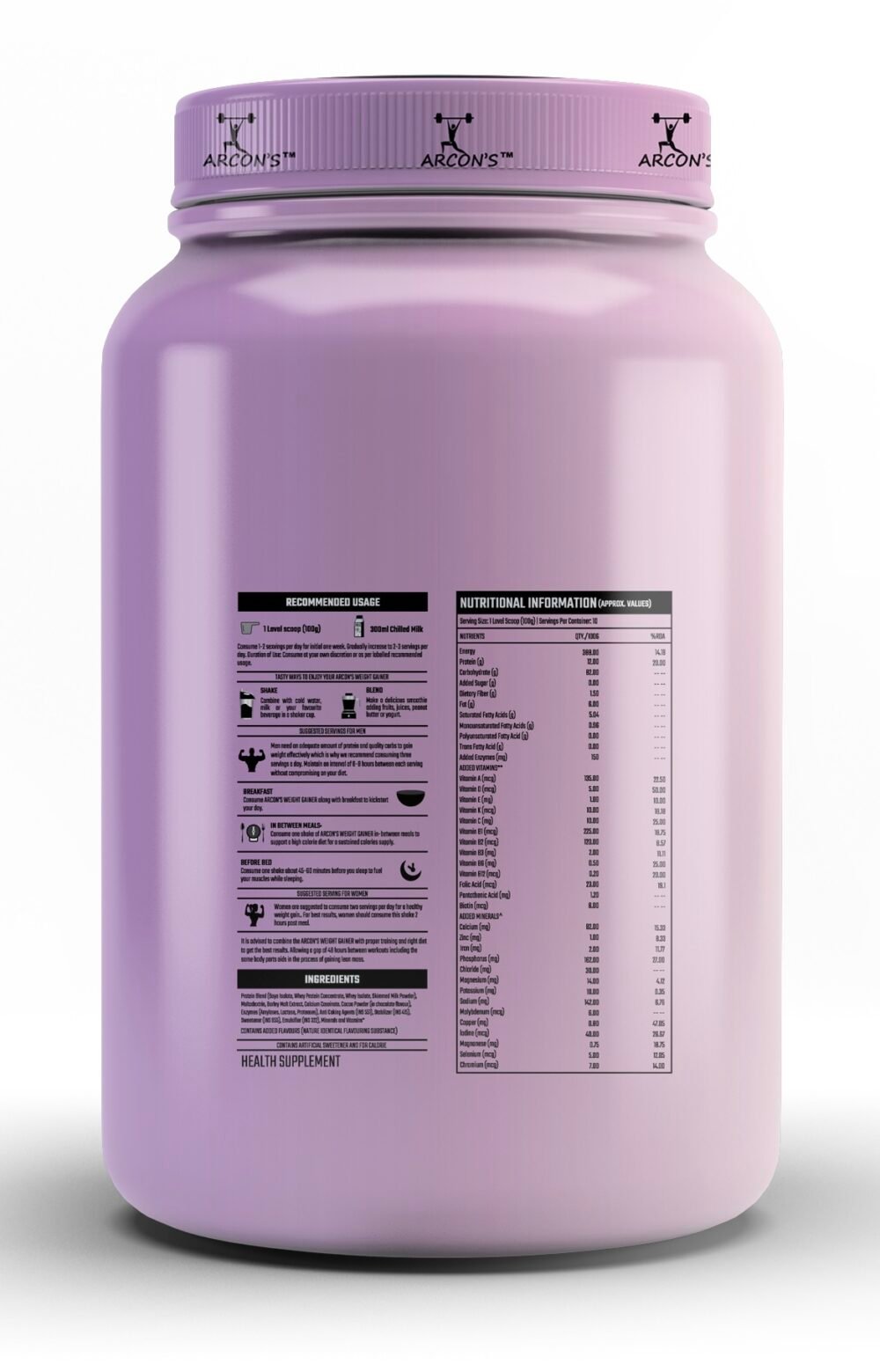 Weight Gainer with Digestive Enzymes - Image 2